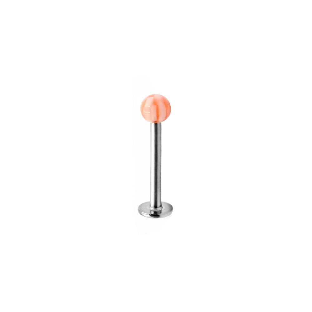 Labret with Pink Ball