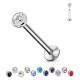 Labret Diamond of Different Colors 2,5 MM