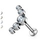 Studs Cartilage Swing - 5 crystals