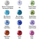 Crystal Ball for Piercing of Different Colors
