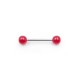 Barbell with Red Balls