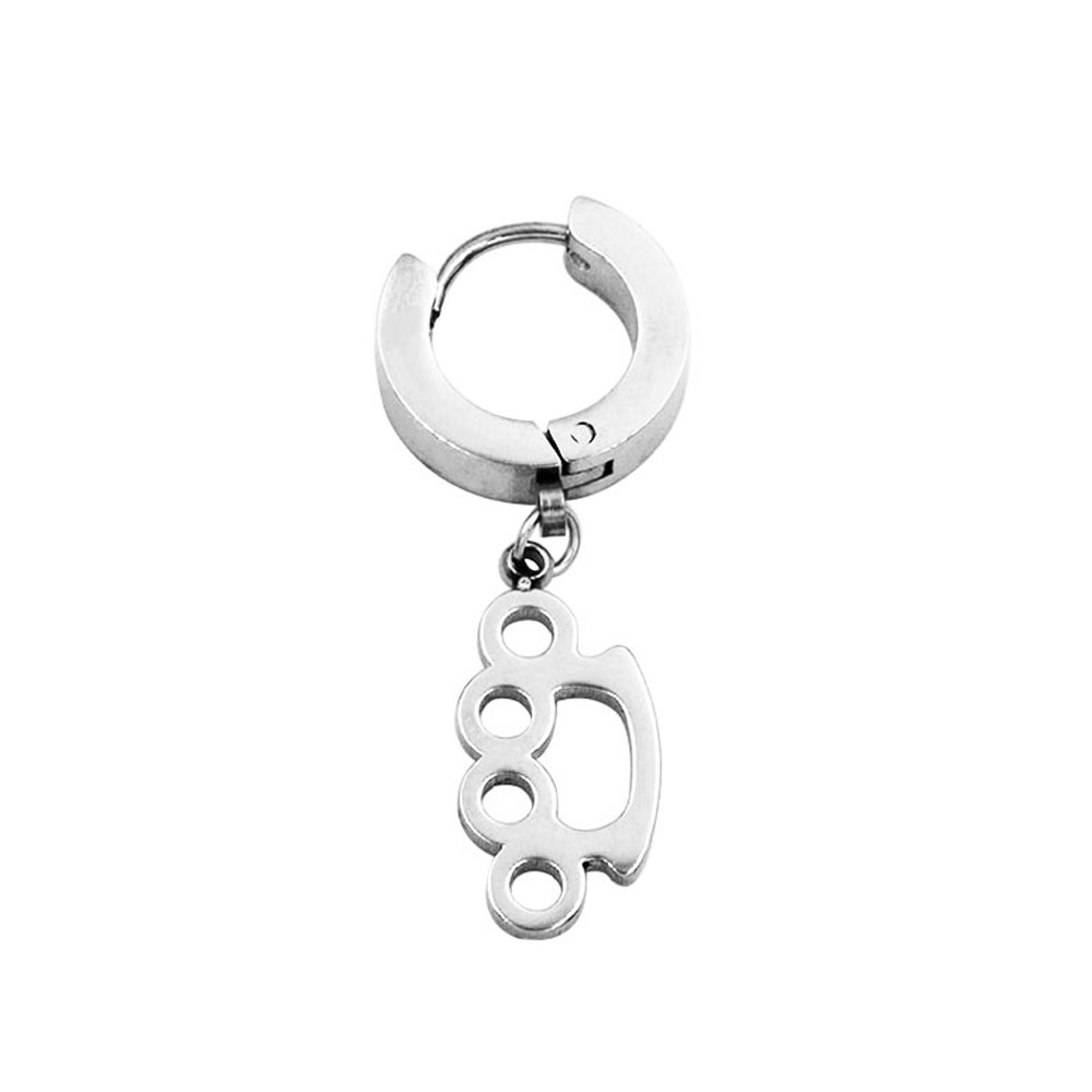 Circle Clicker with Pendant Brass Knuckles