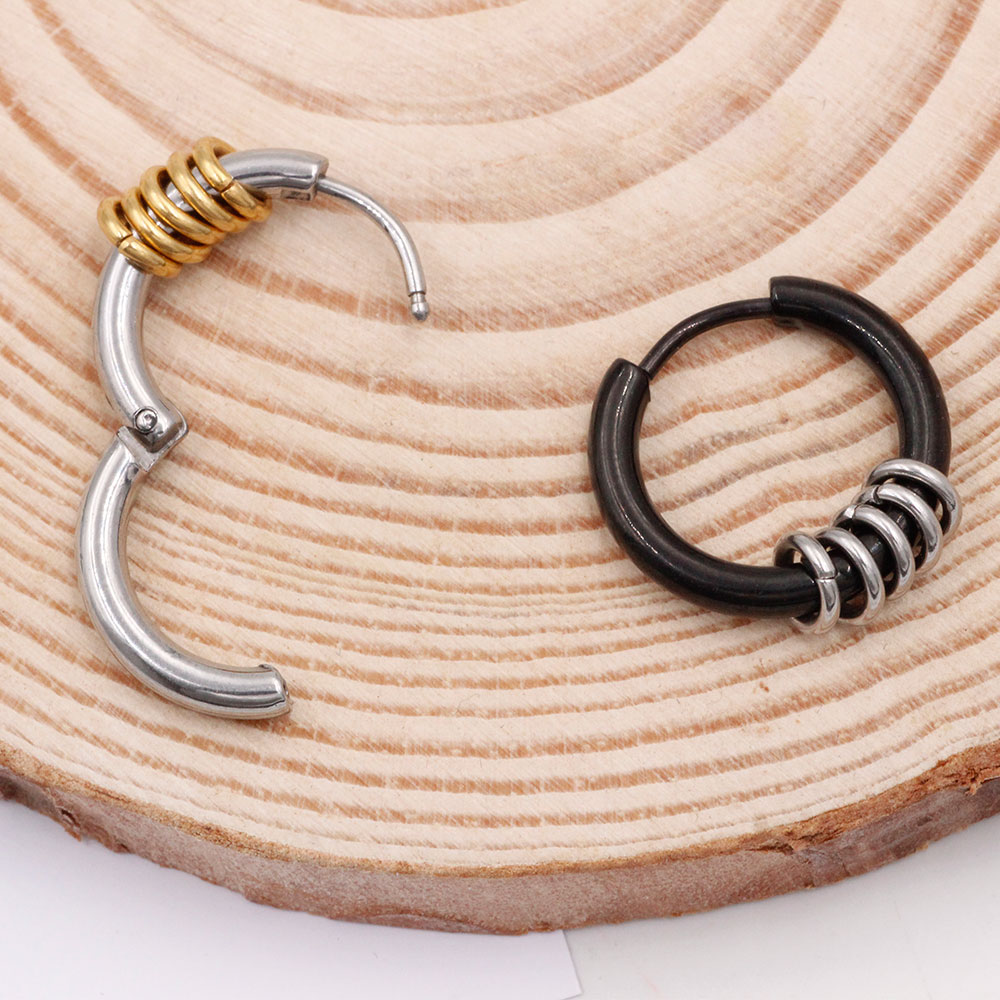 Circle Clicker with Small Rings Gold
