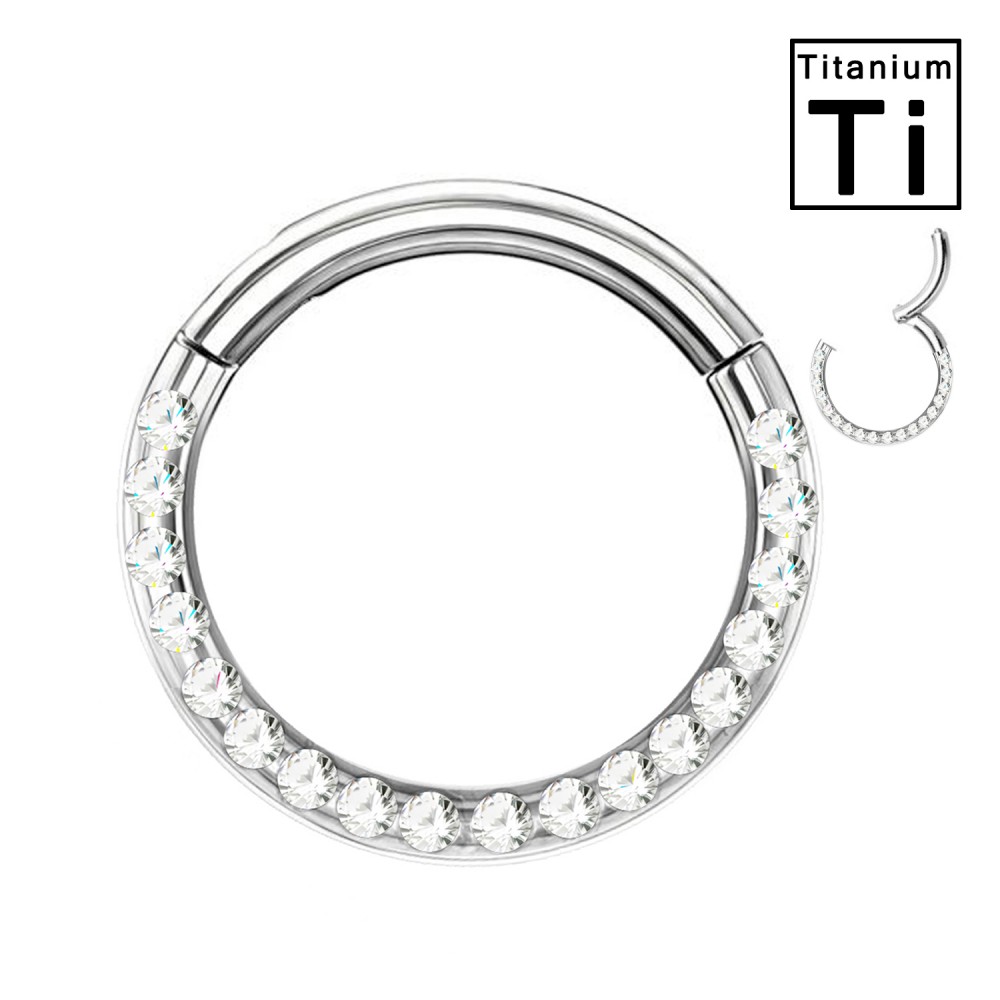 Clicker Circle for Septum in titanium