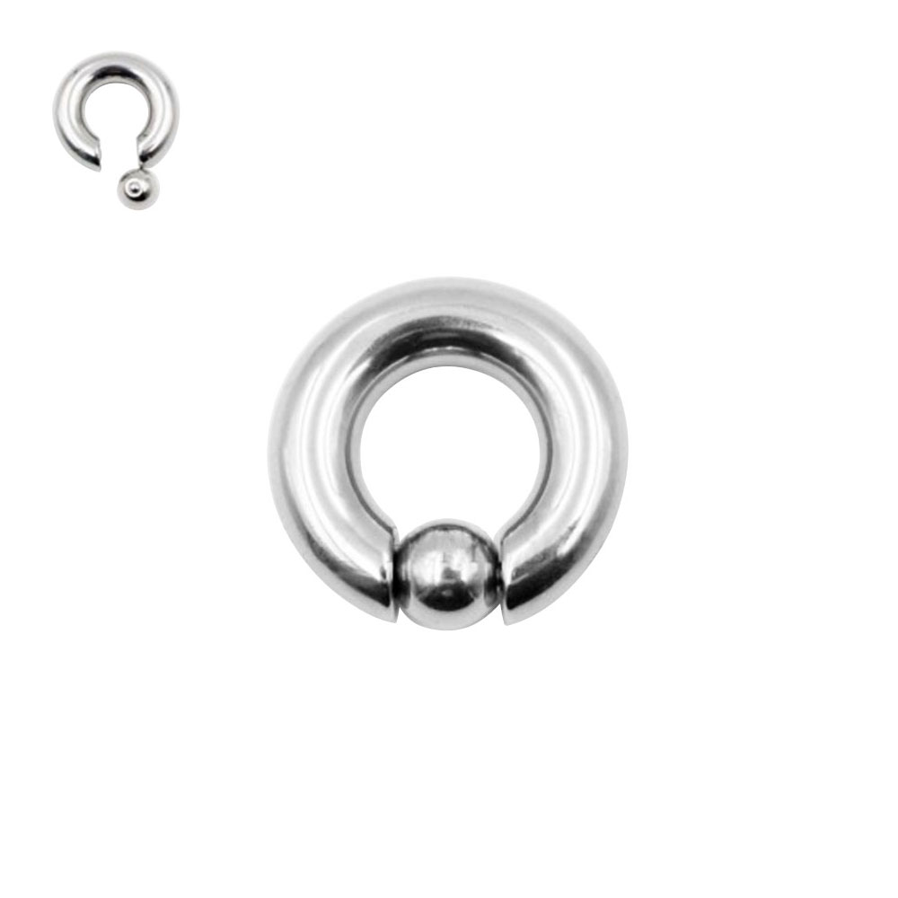 Ring with Big Ball Closure
