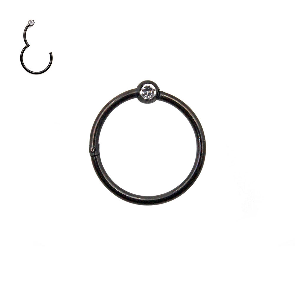 Ball Closure Ring with with Crystal
