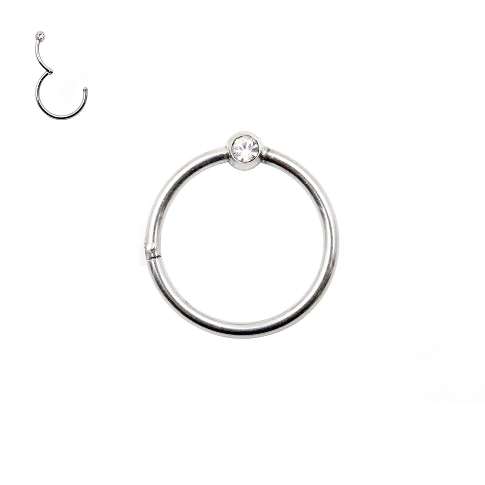Ball Closure Ring with with Crystal