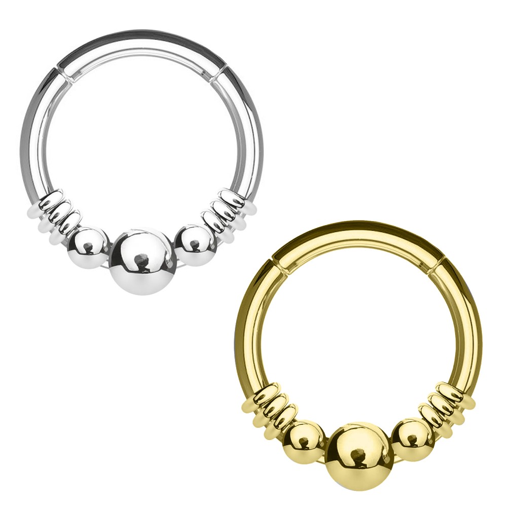 Basic Earring with Rings and Balls