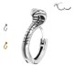 Piercing Ring with Snake