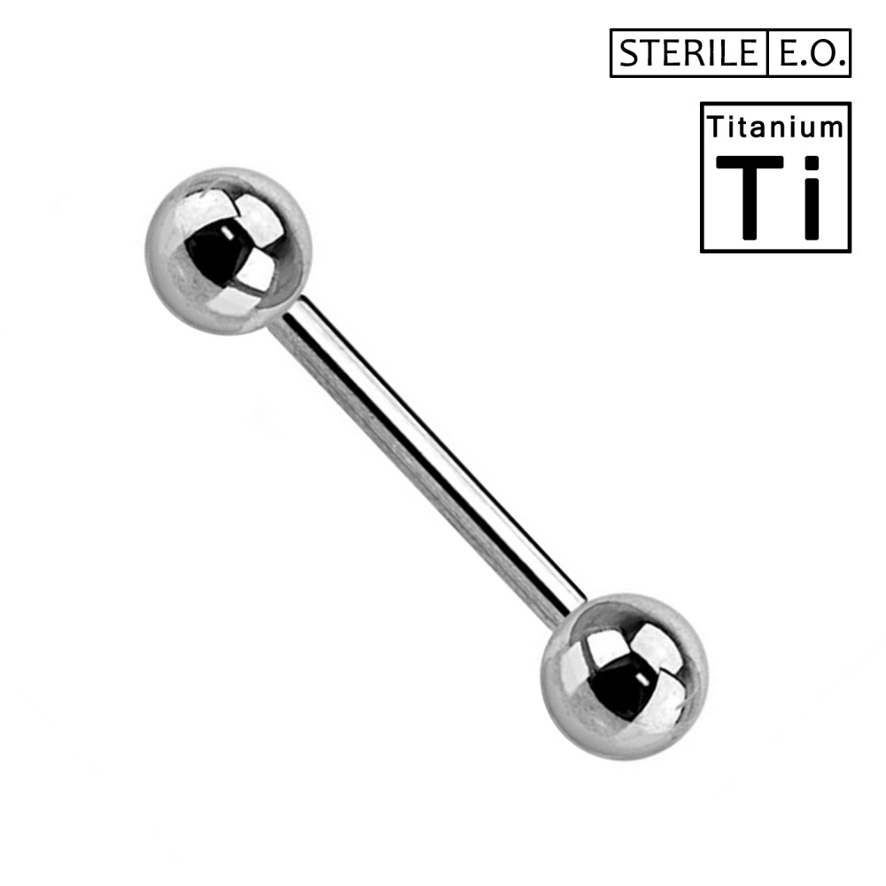 STERILE Barbell of Titanium